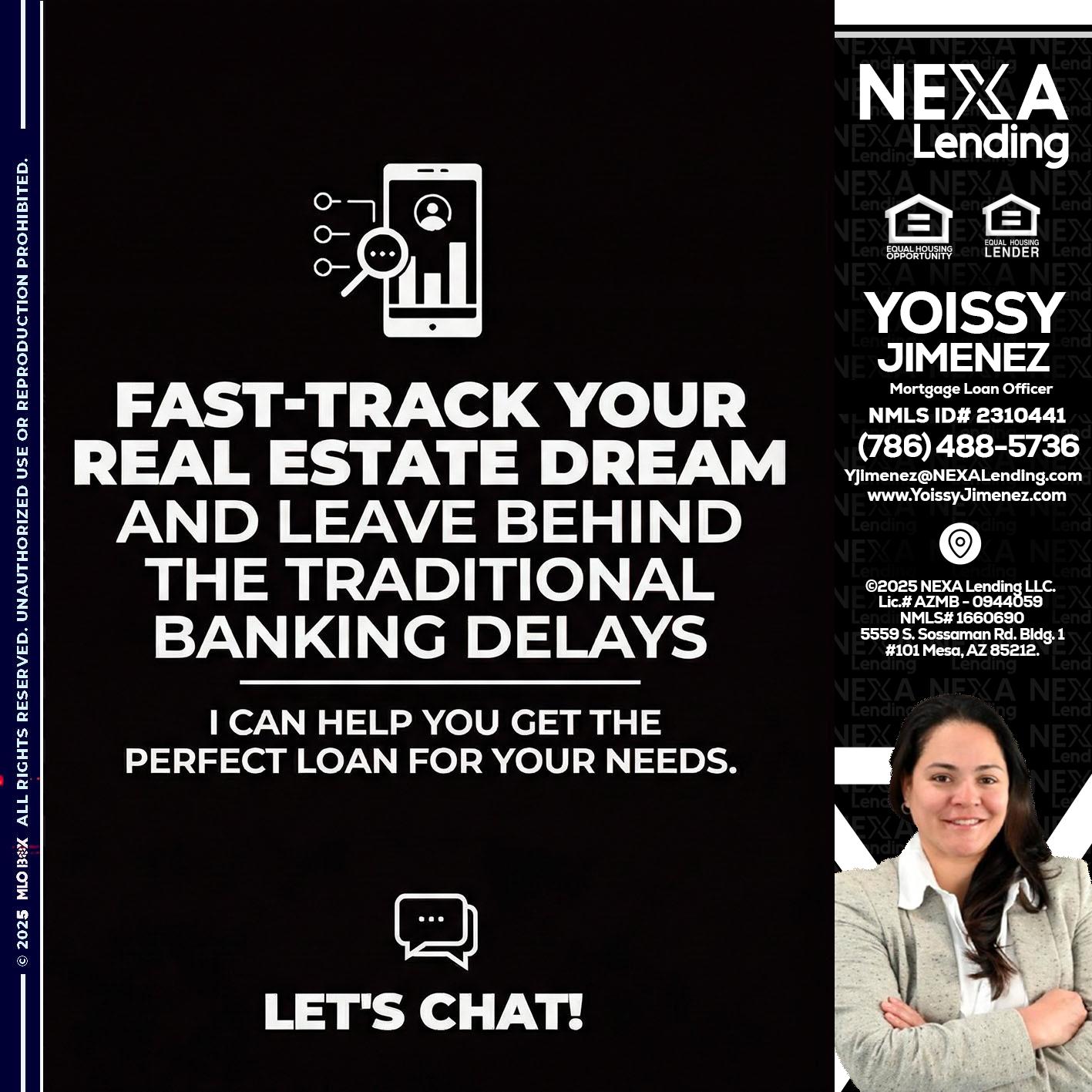 FAST TRACK - Yoissy Jimenez -Mortgage Loan Originator