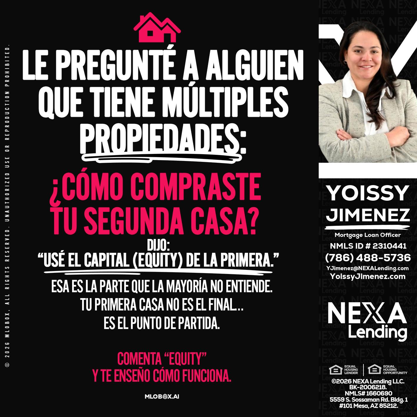 LE PREGUNTE A ALGUIEN - Yoissy Jimenez -Mortgage Loan Originator