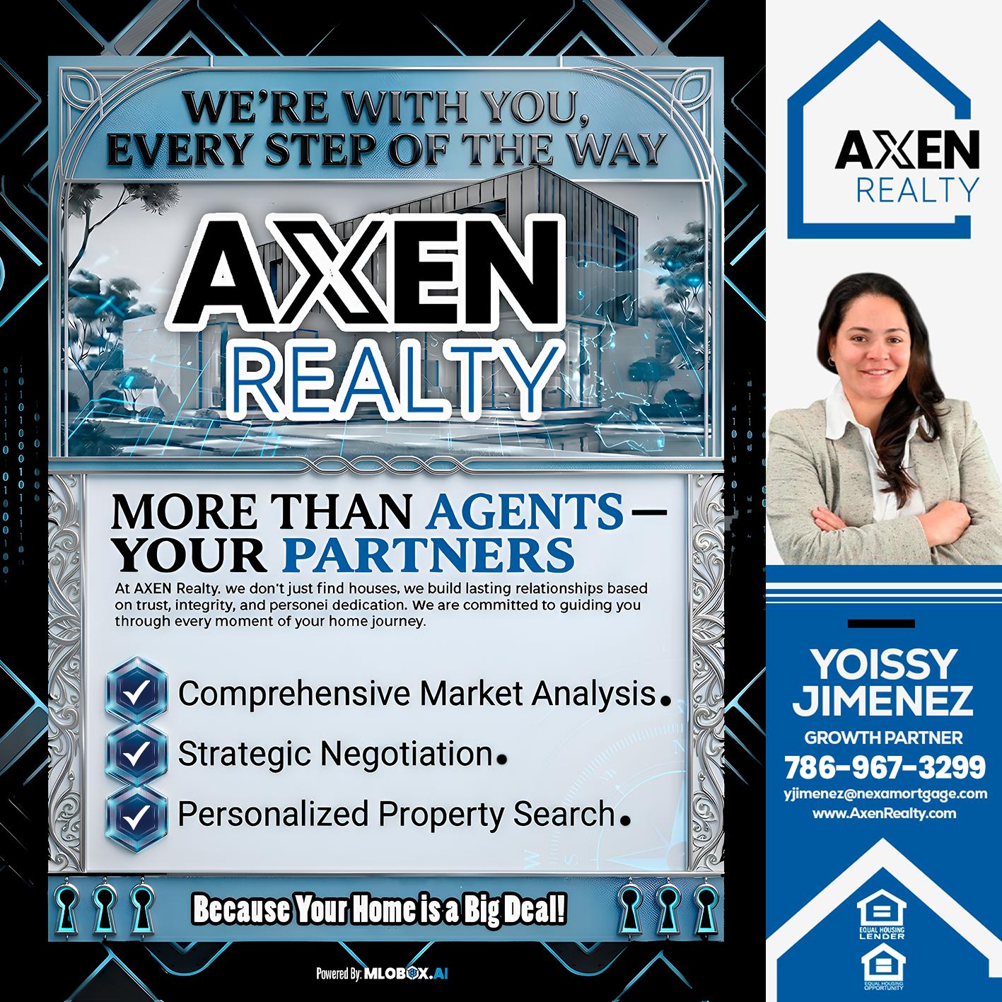 EVERY STEP OF THE WAY - Yoissy Jimenez -Mortgage Loan Originator