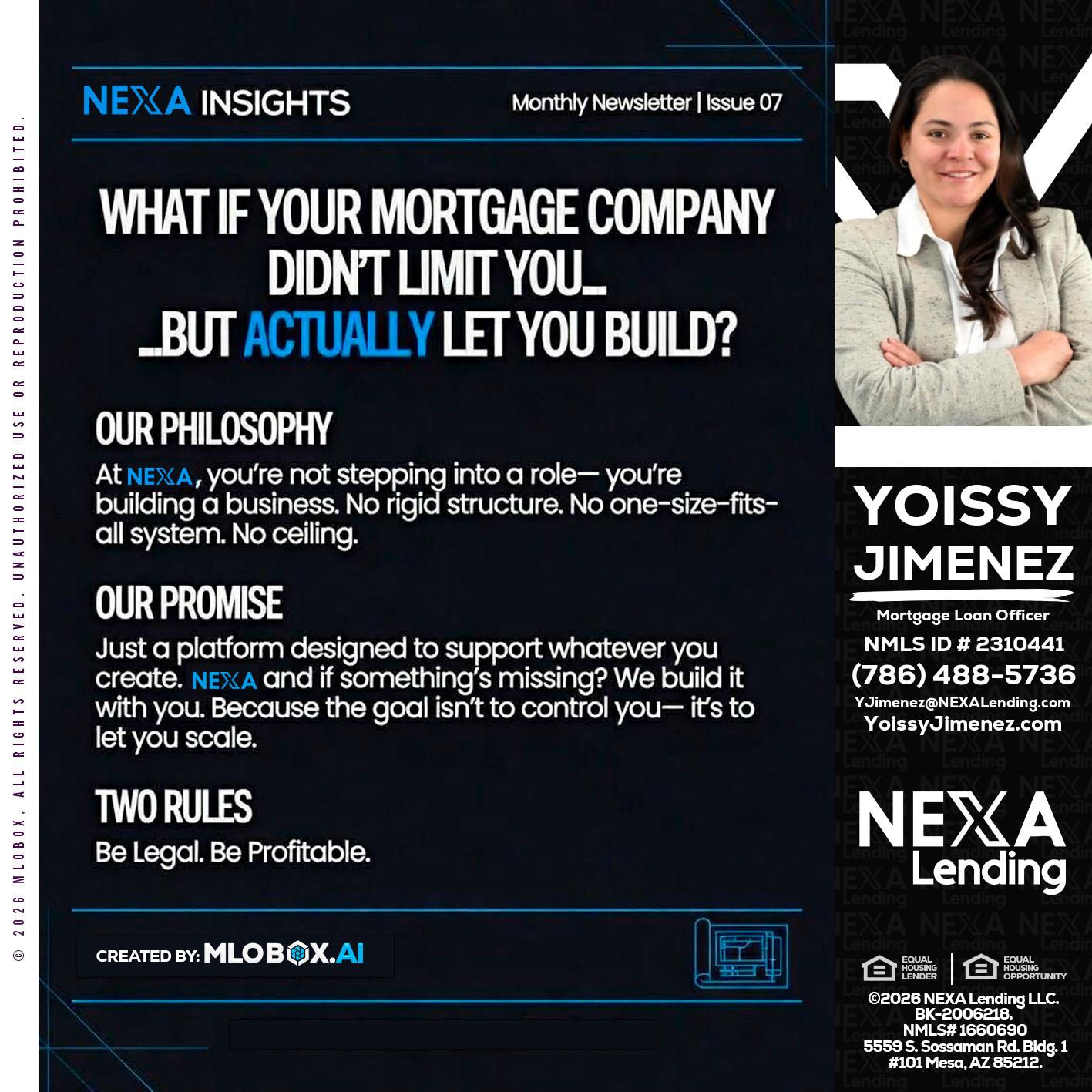 NEXA INSIGHTS - Yoissy Jimenez -Mortgage Loan Originator