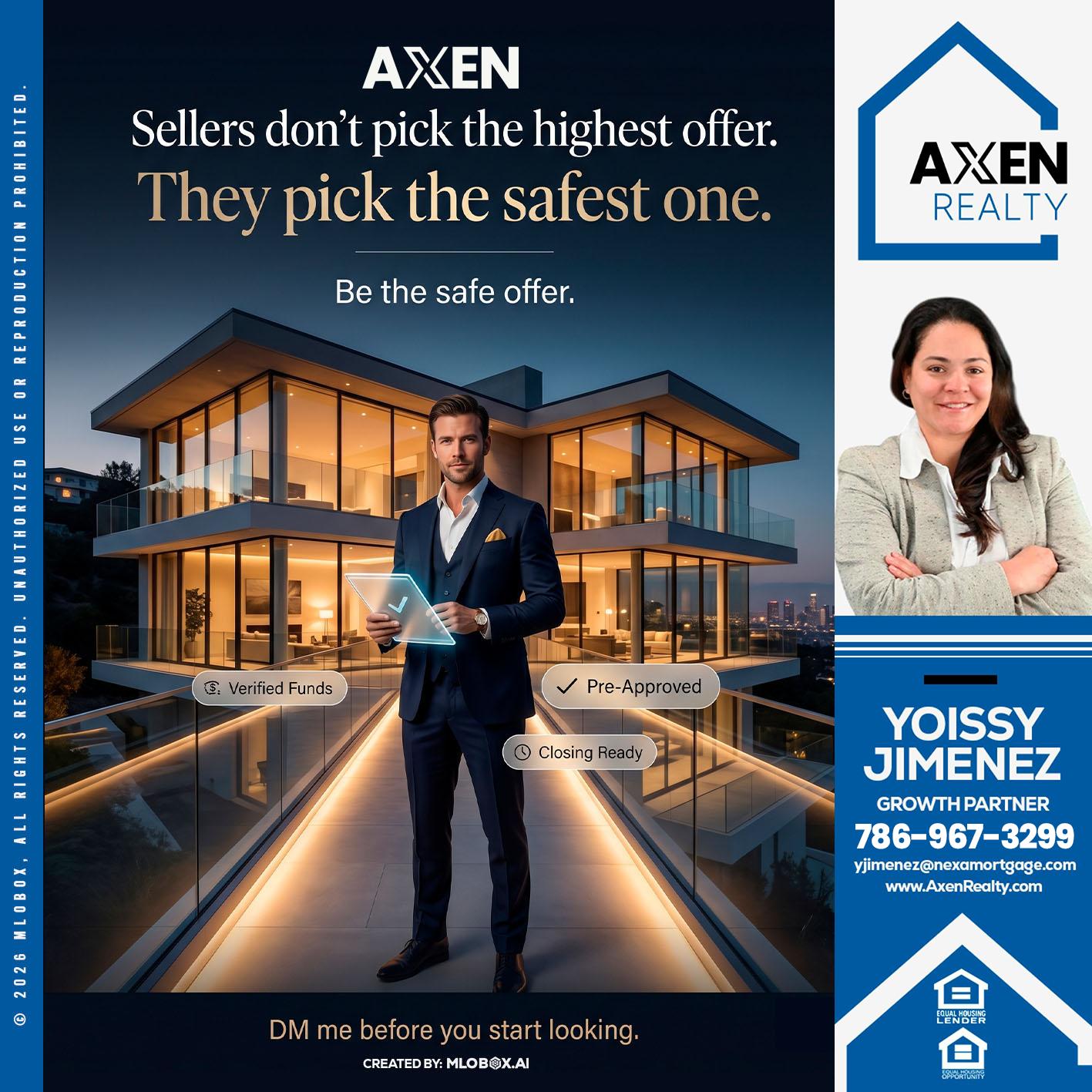 sellers don't - Yoissy Jimenez -Mortgage Loan Originator