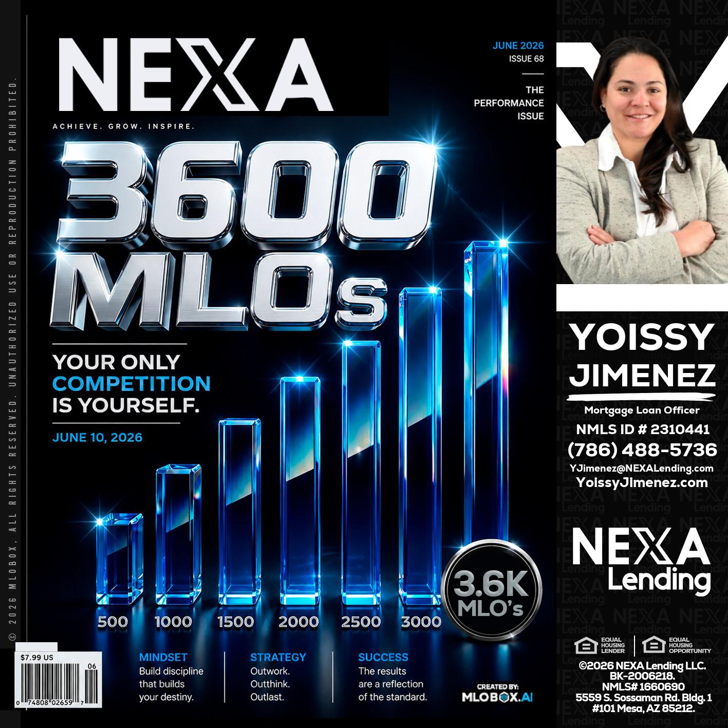 3600 MLOs - Yoissy Jimenez -Mortgage Loan Originator