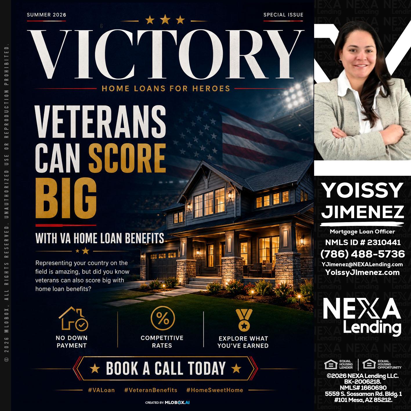 VICTORY - Yoissy Jimenez -Mortgage Loan Originator