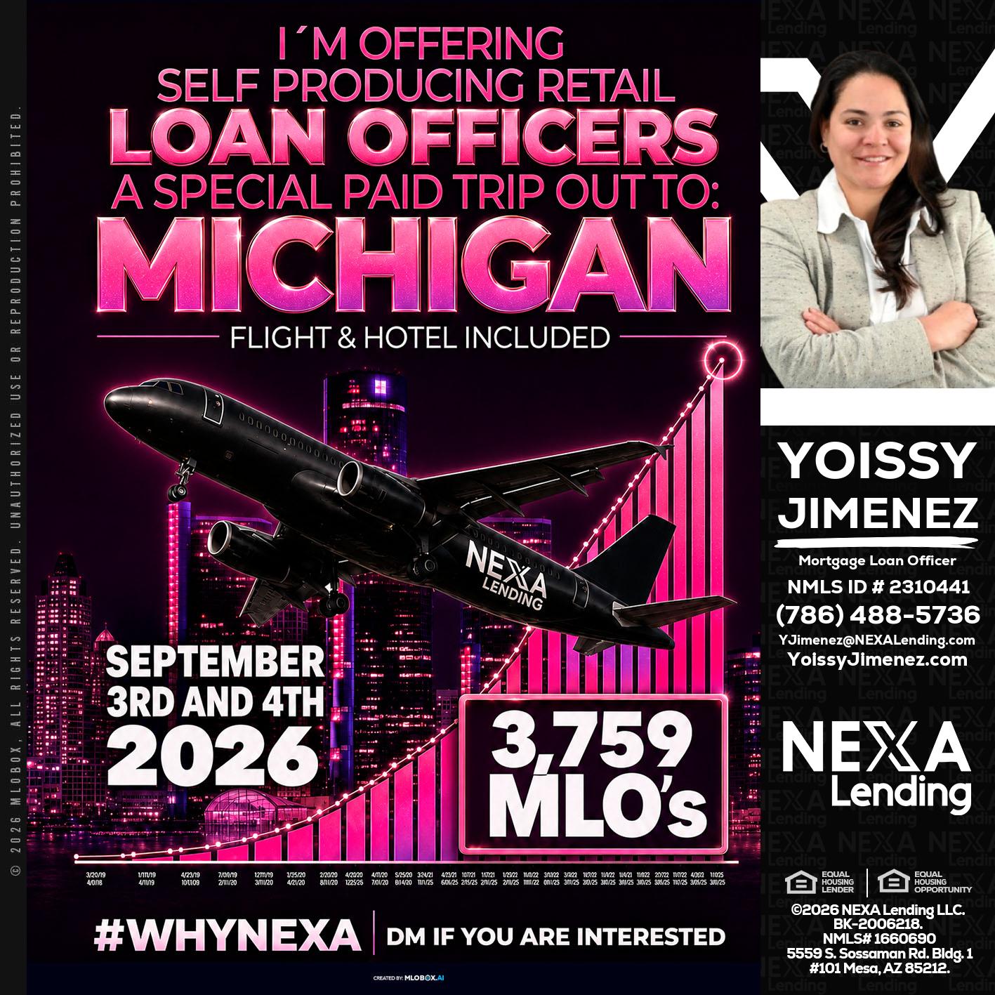 MICHIGAN TRIP - Yoissy Jimenez -Mortgage Loan Originator